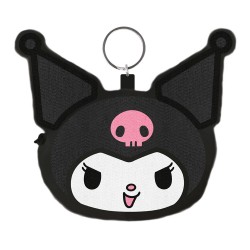 Kuromi Fluffy Coin Purse