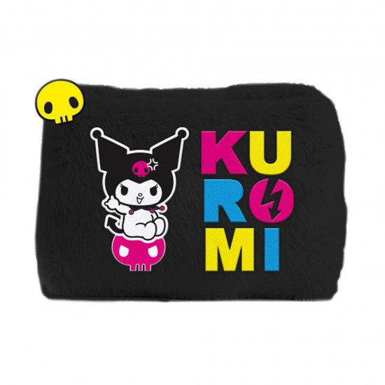 Kuromi Plush Pencil Case