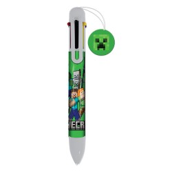Minecraft Multi Colour (6-In-1) Pen