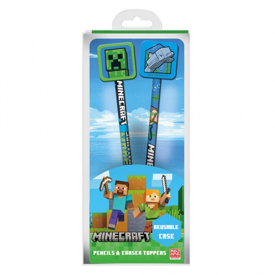 Minecraft Pencils With Topper