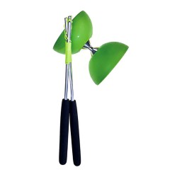Set Acrobat 105 Rubber Diabolo Dark Green + aluminum hand sticks (Copy)