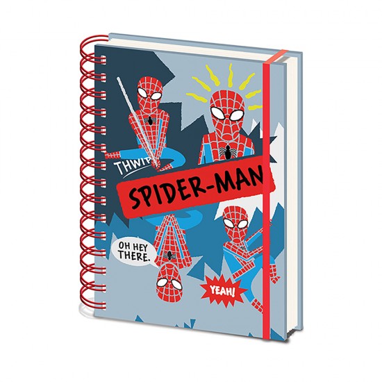 Spiderman A5 Wiro Notebook