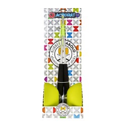 Boxed Acrobat Set 105 Rubber Diabolo light Green + alum. hand sticks