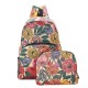 Beige Peonies Backpack