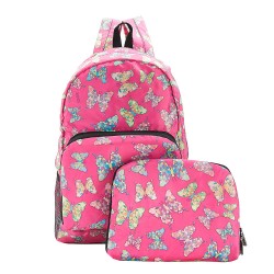 Fuchsia Butterfly Backpack
