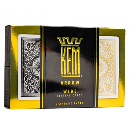 KEM Arrow Black & Gold Wide Standard Index