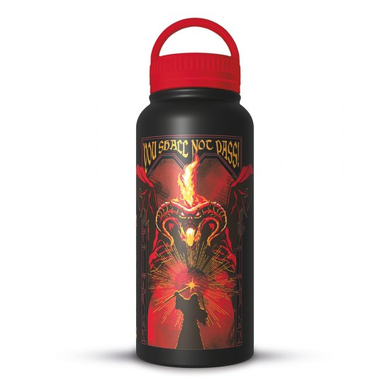 Lord Of The Rings (Rage Of The Balrog) Metal Flask