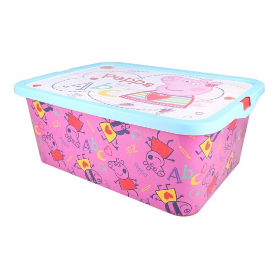 Storage Click Box 13 L Peppa Play Cool