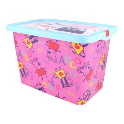 Storage Click Box 23 L Peppa Play Cool
