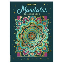 Art Maker Colouring Book 72pp: Mandalas