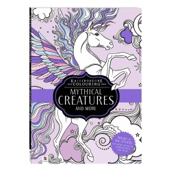 Kaleidoscope Colouring Book 72pp: Mythical Creatures and More