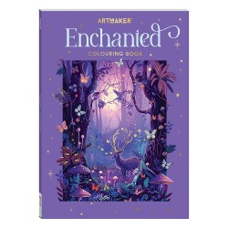 Art Maker Colouring Book 72pp: Enchanted