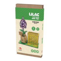 Artistic Flower Desk Tidy: Lilac