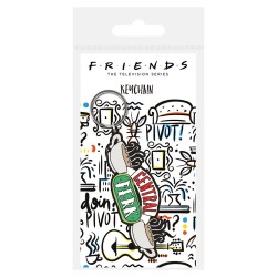 Friends (Central Perk Sketch) PVC Keychain