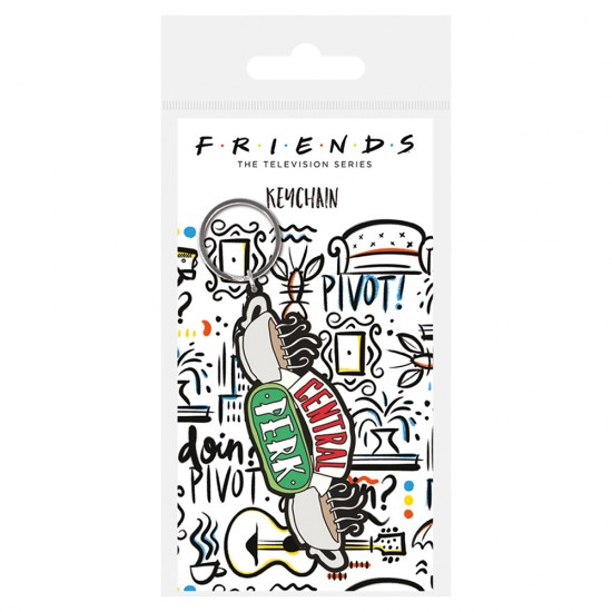 Friends (Central Perk Sketch) PVC Keychain