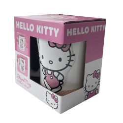 Hello Kitty (Pink) Emboss Large Mug
