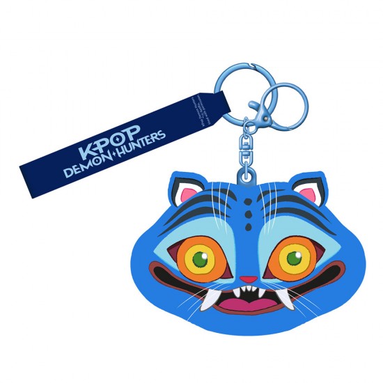 K-Pop Demon Hunters (Derpy Tiger) Silicone Keychain Purse