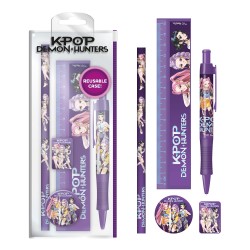 K-Pop Demon Hunters 5pc Stationery Set