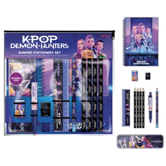 K-Pop Demon Hunters A5 Stationery Bumper Wallet