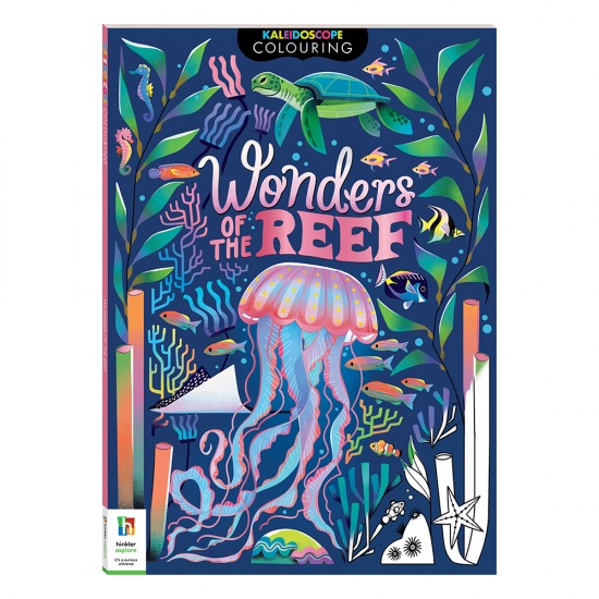 Kaleidoscope Colouring Book 72pp: Wonders of the Reef