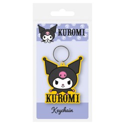 Kuromi (Face) PVC Keychain