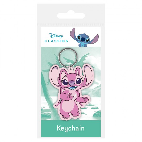 Lilo & Stitch (Angel) PVC Keychain