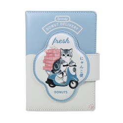 Mofusand Notebook - Padded - Magnetic Strap