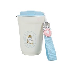 Mofusand Travel Flask - Steel 450ml