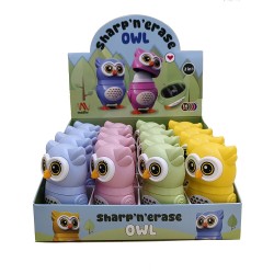 Owl - sharp'n'erase (2 in 1) D.16