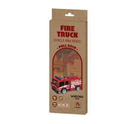 Pull Back Fire Truck