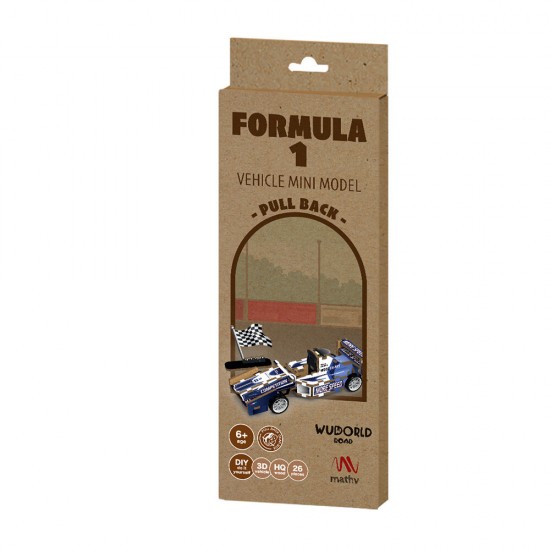 Pull Back Formula WUD Racing Car