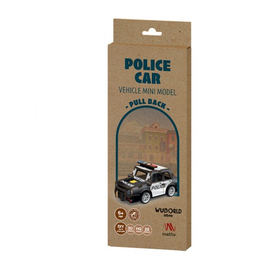 Pull Back Police Car