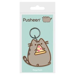 Pusheen (Pizza)  PVC Keychain