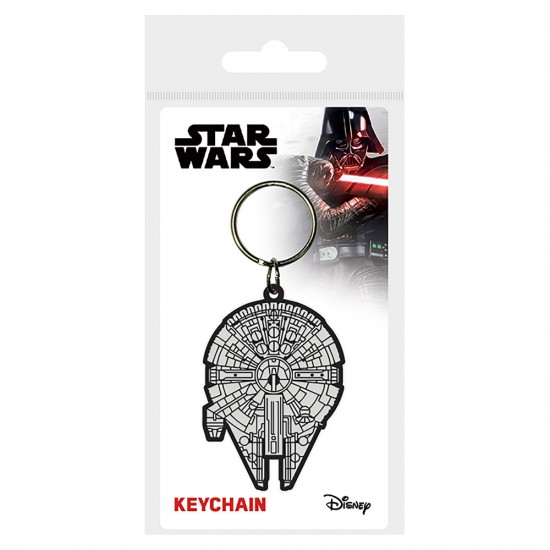 Star Wars (Millennium Falcon) PVC Keychain