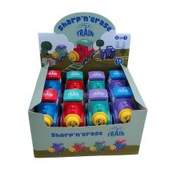 Train - sharp'n'erase (2 in 1) D.16