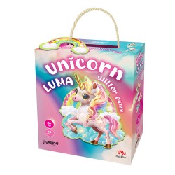Unicorn Luma Glitter Puzzle