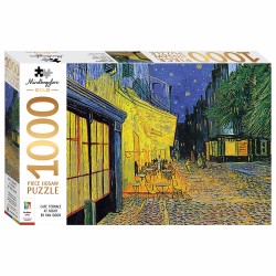 Mindbogglers Gold 500 Piece Jigsaw: Café Terrace at Night