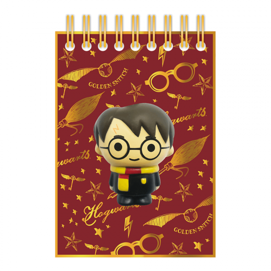 Harry Potter Skwisheez A6 Notebook - Harry - Kawaii