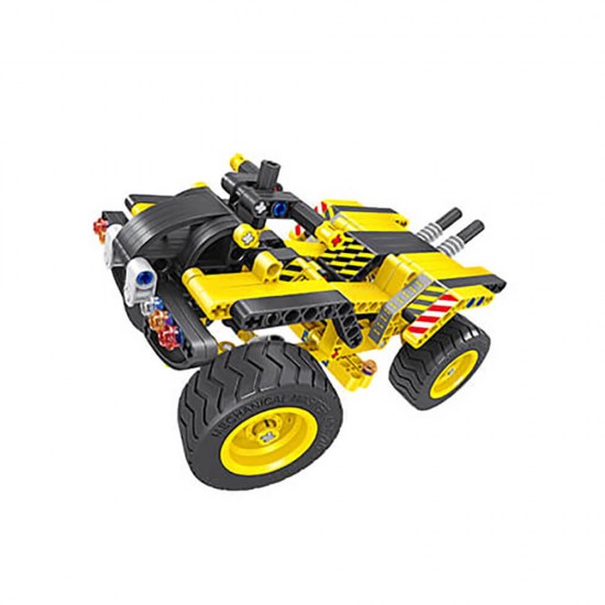 2 in 1 Construction Timber Grab & Dune Buggy - 301pcs.