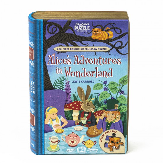 Alice In Wonderland - 252 Piece Double-Sided Jigsaw