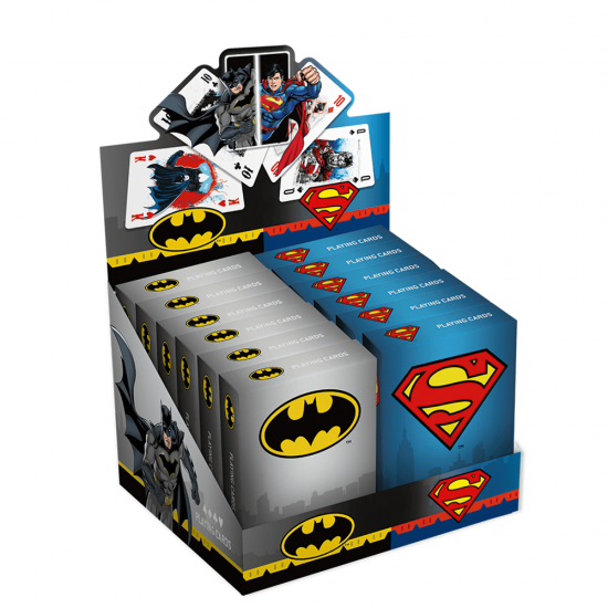 Batman - Superman Playing Cards - Duopack
