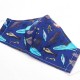 Blue Sea Creatures Face Cover