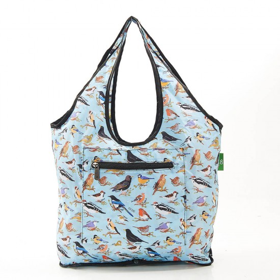 Blue Wild Birds Weekend Bag