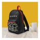 Friends PU Leather Backpack