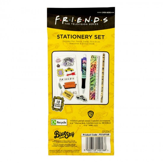 Friends Stationery Paper Pouch - Tie Dye