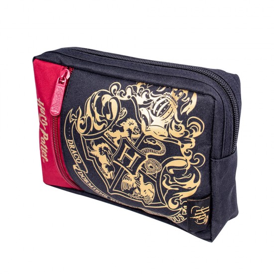 Harry Potter Multi Pocket Pencil Case - Crest &  Customise