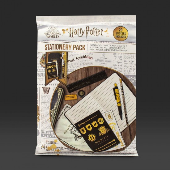Harry Potter Stationery Pack - Hogwarts Shield