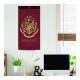 Harry Potter Wall Banner Hogwarts Burgundy