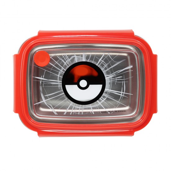 Pokemon Stainless Steel Rectangular Sandwich Box 1020 ml