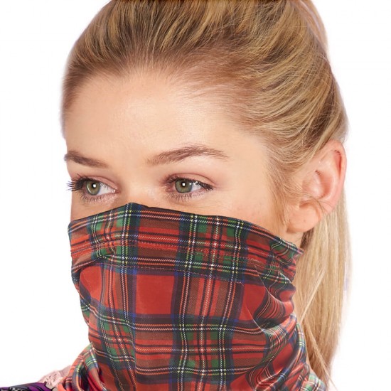 Red Tartan Snood